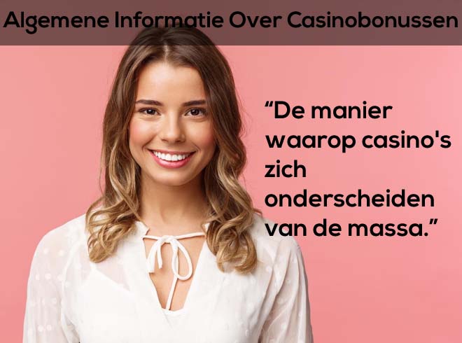 Peinzend meisje denkend over algemene informatie over casino bonussen
