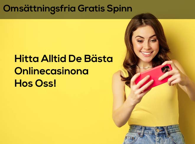 flicka med dator, text om omsättningsfria gratissnurr