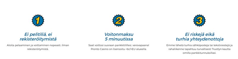 Kasino ilman tiliä