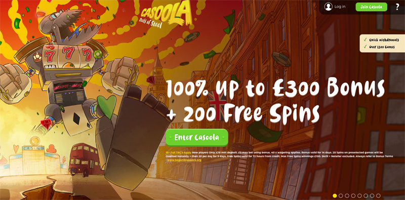 Casoola Bonus