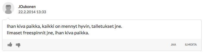 Casumo kokemuksia 2