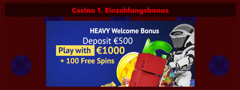  1. Einzahlungsbonus