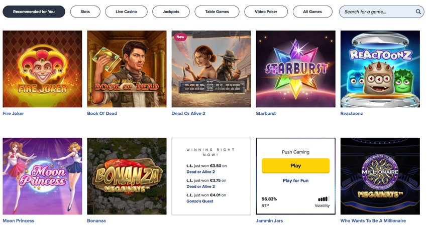 iGame casino games