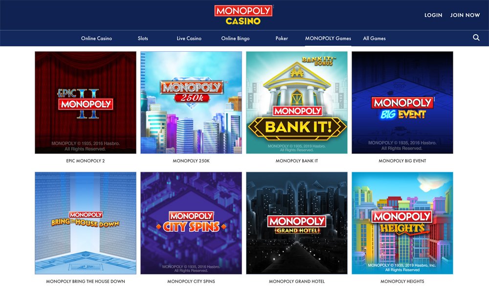 monopoly Games