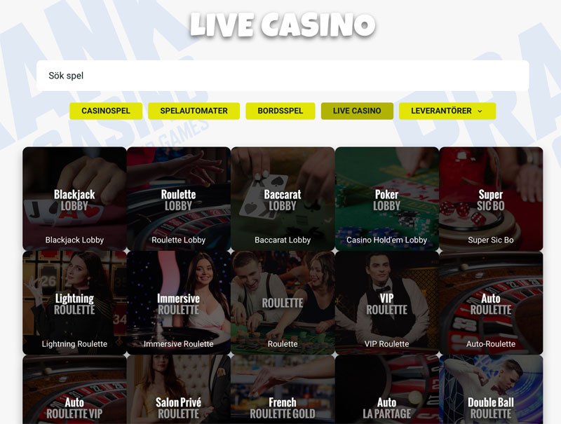 Prank Live Casino