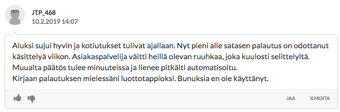 Rizk kokemuksia 2